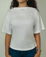 Boatneck Logo Shirt